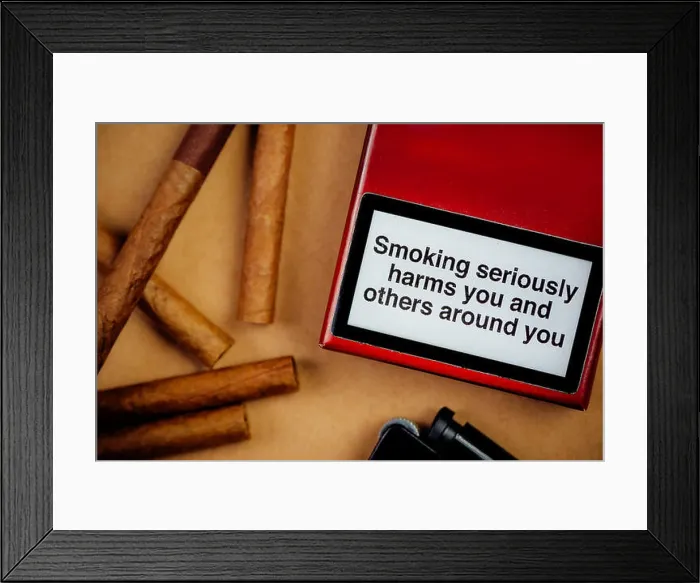 Framed Print : Smoking cigarettes addiction and health issue concept Framed Print : Smoking cigarettes addiction and health issue concept