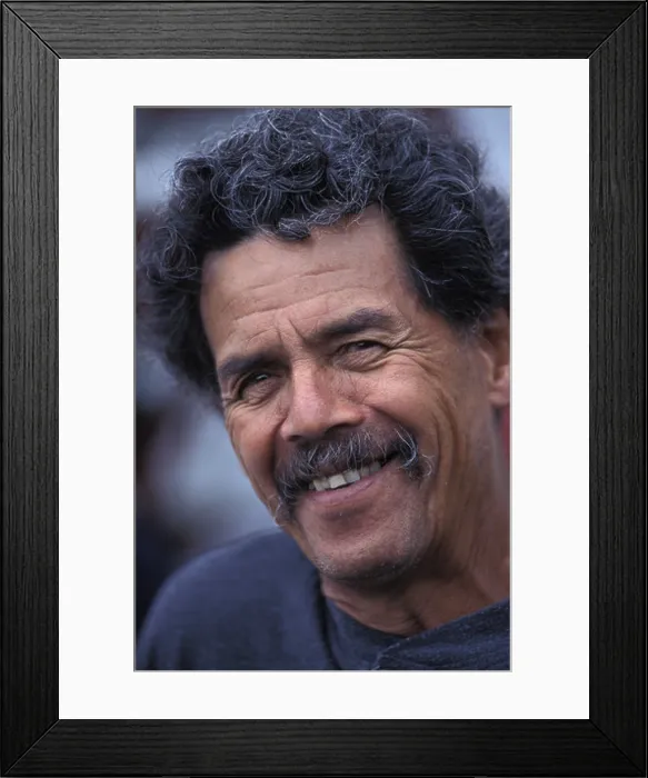 Framed Print : New Zealand North Island MR Julian Rangiuia works at the Upper Queen Street Market in Auckland Framed Print : New Zealand North Island MR Julian Rangiuia works at the Upper Queen Street Market in Auckland