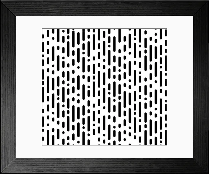 Framed Print : Simple seamless chaotic pattern Framed Print : Simple seamless chaotic pattern