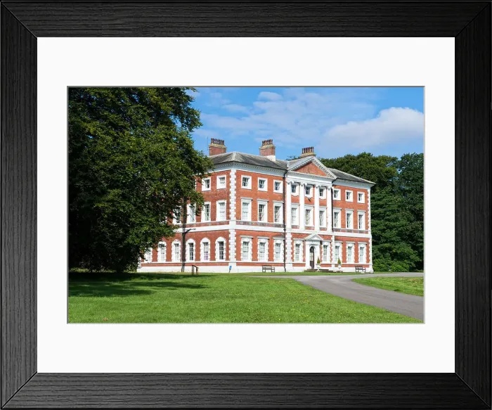 Framed Print : The front view of the impressive Lytham Hall, a Grade 1 Listed Building in Lytham, Lancashire, UK Framed Print : The front view of the impressive Lytham Hall, a Grade 1 Listed Building in Lytham, Lancashire, UK