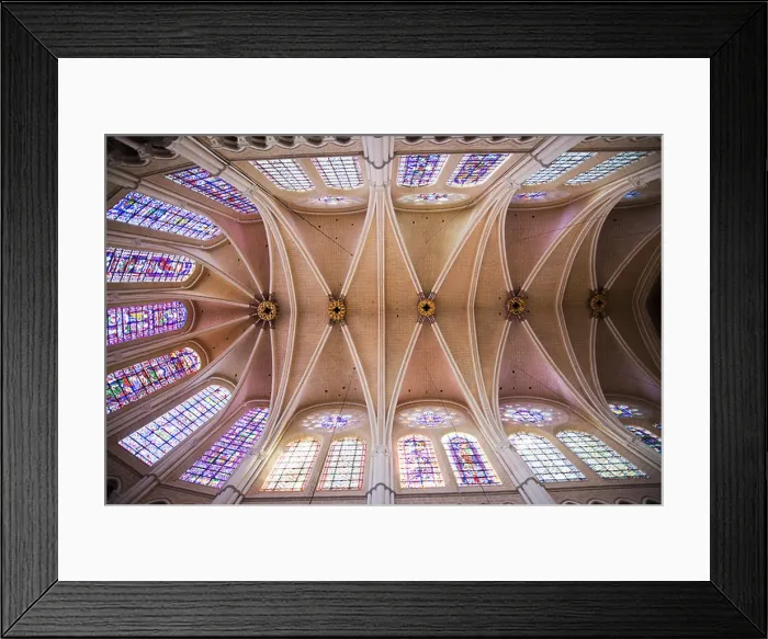 Framed Print : Europe, France, Eure-et-Loire, Chartres Framed Print : Europe, France, Eure-et-Loire, Chartres