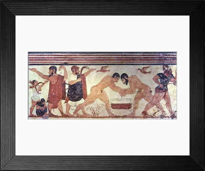 Framed Print : Tomb of the augurs Framed Print : Tomb of the augurs
