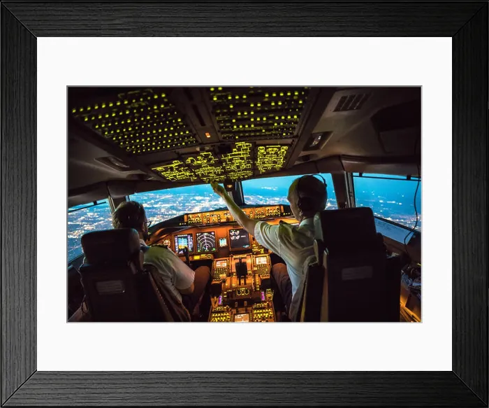 Framed Print : Two Pilots Departing out of Dallas Fort Worth Airport Framed Print : Two Pilots Departing out of Dallas Fort Worth Airport
