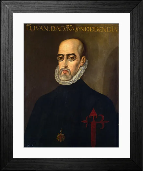 Framed Print : JUAN DE ACUÑA - CONDE DE BUENDIA - PRESIDENTE DEL CONSEJO DE CASTILLA - SIGLO XVI Framed Print : JUAN DE ACUÑA - CONDE DE BUENDIA - PRESIDENTE DEL CONSEJO DE CASTILLA - SIGLO XVI