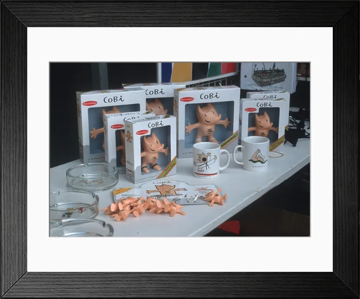 Framed Print : SPAIN COBI, THE OFFICIAL MASCOT OF THE BARCELONA OLYMPIC GAMES OF 1992 Framed Print : SPAIN COBI, THE OFFICIAL MASCOT OF THE BARCELONA OLYMPIC GAMES OF 1992