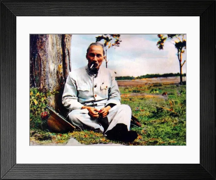 Framed Print : Vietnam: President Ho Chi Minh (19 May 1890 - 3 September 1969) Framed Print : Vietnam: President Ho Chi Minh (19 May 1890 - 3 September 1969)