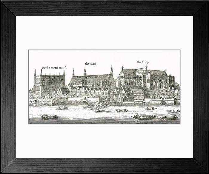 Framed Print : Westminster in 1647 Framed Print : Westminster in 1647