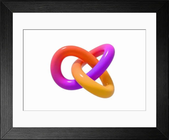 Framed Print : 3D abstract background Framed Print : 3D abstract background
