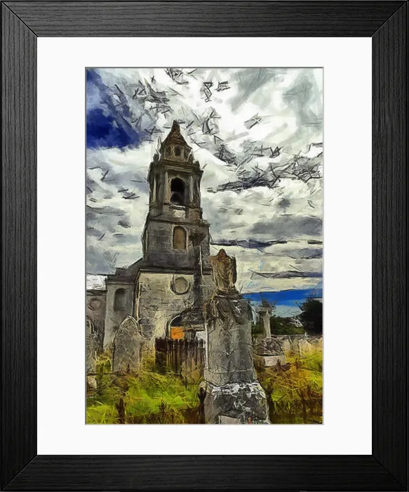 Framed Print : St George's Church, Portland, Dorset Framed Print : St George's Church, Portland, Dorset