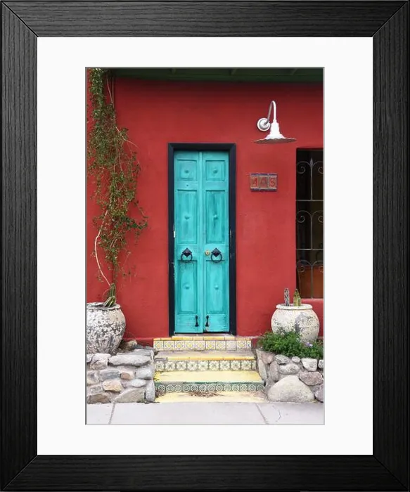 Framed Print : Presidio District, Tucson, Arizona Framed Print : Presidio District, Tucson, Arizona