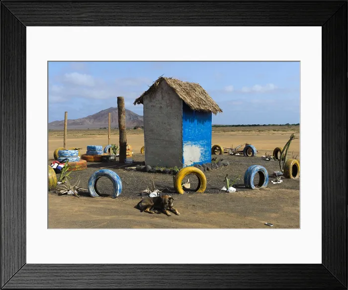 Framed Print : Kiosk in Terra Boa, Sal, Sal Island, Cape Verde Islands, Africa Framed Print : Kiosk in Terra Boa, Sal, Sal Island, Cape Verde Islands, Africa