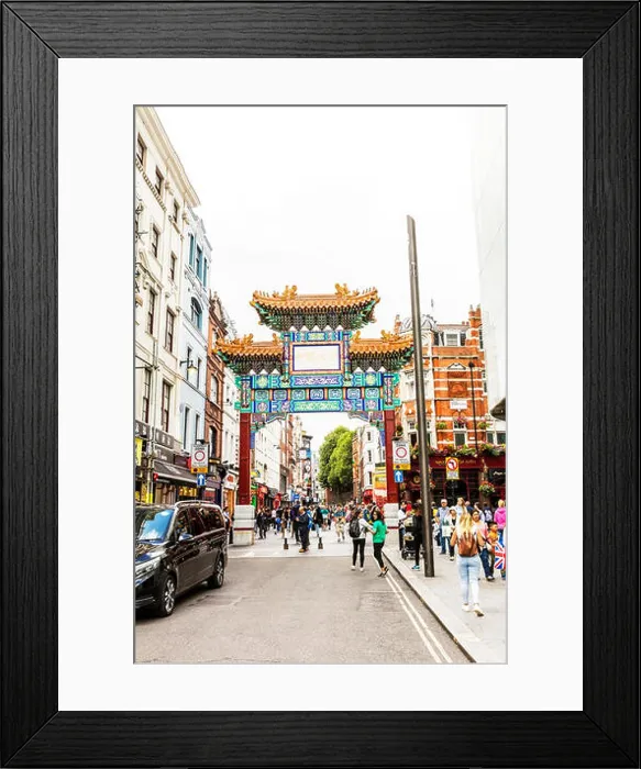Framed Print : London chinatown, chinatown London Framed Print : London chinatown, chinatown London