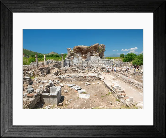 Framed Print : Antique city of Ephesus, Efes, Turkey, Western Asia Framed Print : Antique city of Ephesus, Efes, Turkey, Western Asia