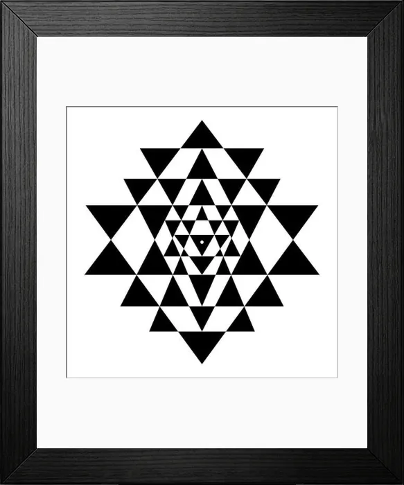 Framed Print : Triangles of Shri Yantra, also called Sri Yantra or Shri Chakra Framed Print : Triangles of Shri Yantra, also called Sri Yantra or Shri Chakra