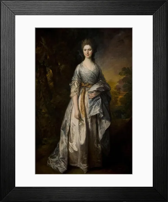 Framed Print : Thomas Gainsborough (1727-1788) Framed Print : Thomas Gainsborough (1727-1788)