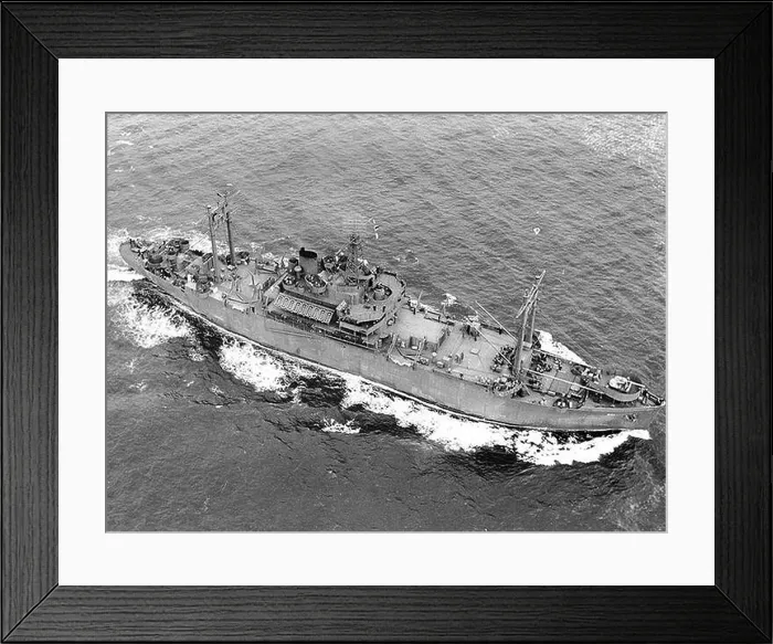 Framed Print : The amphibious force command ship USS Appalachian (AGC-1) is shown underway off New York in 1943 Framed Print : The amphibious force command ship USS Appalachian (AGC-1) is shown underway off New York in 1943