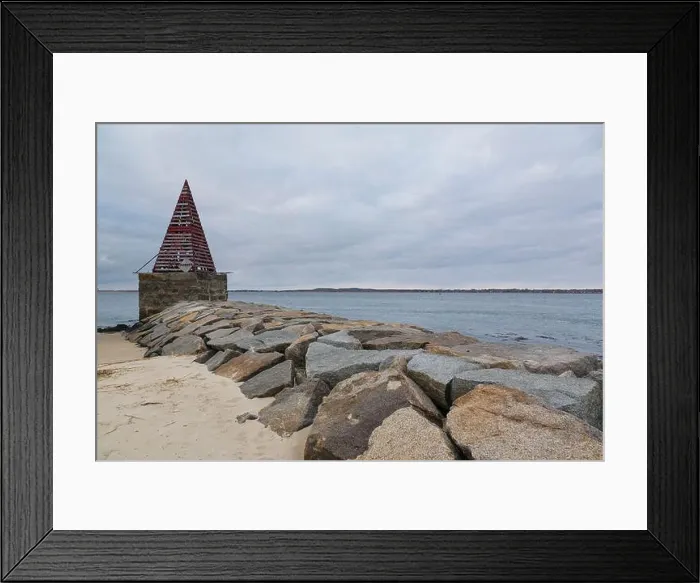 Framed Print : Salisbury Beach State Reservation in Salisbury, Massachusetts USA on a very cloudy day Framed Print : Salisbury Beach State Reservation in Salisbury, Massachusetts USA on a very cloudy day
