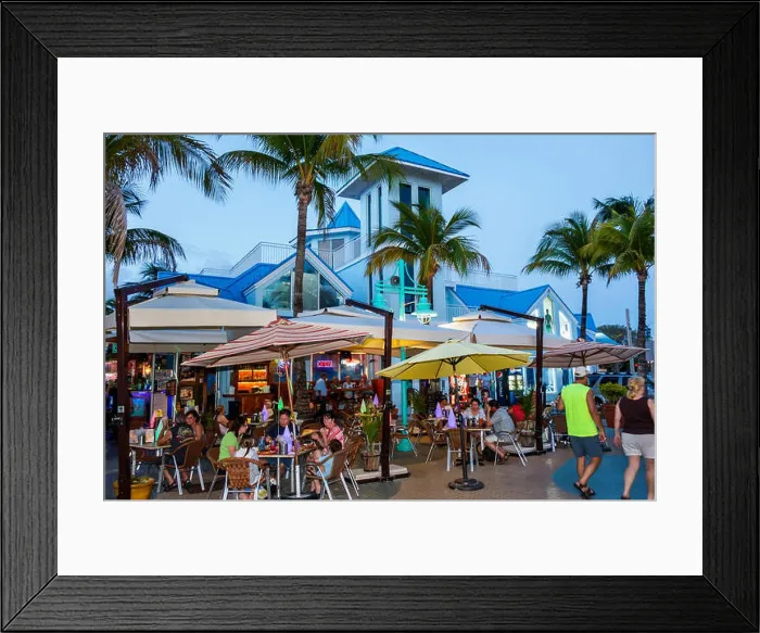 Framed Print : Fort Ft. Myers Beach Florida, Estero Boulevard Framed Print : Fort Ft. Myers Beach Florida, Estero Boulevard