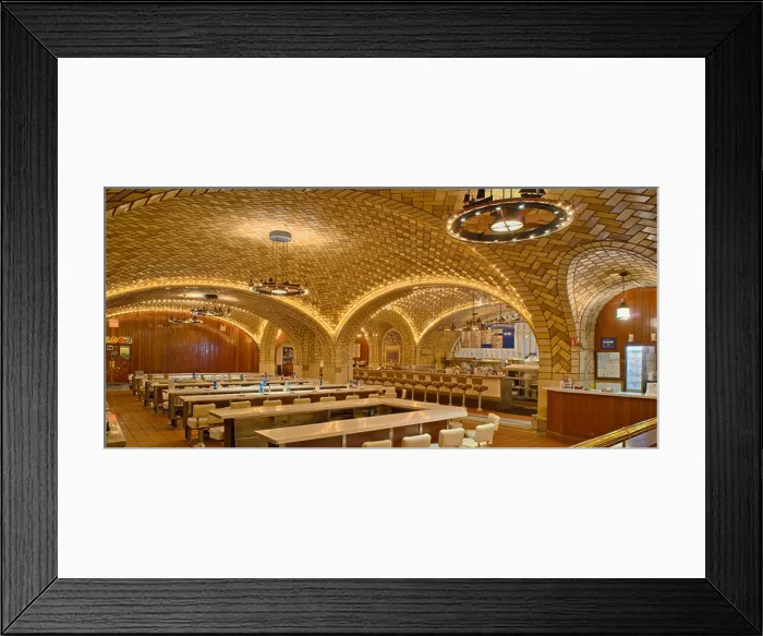 Framed Print : Grand Central Station, Oyster Bar, New York