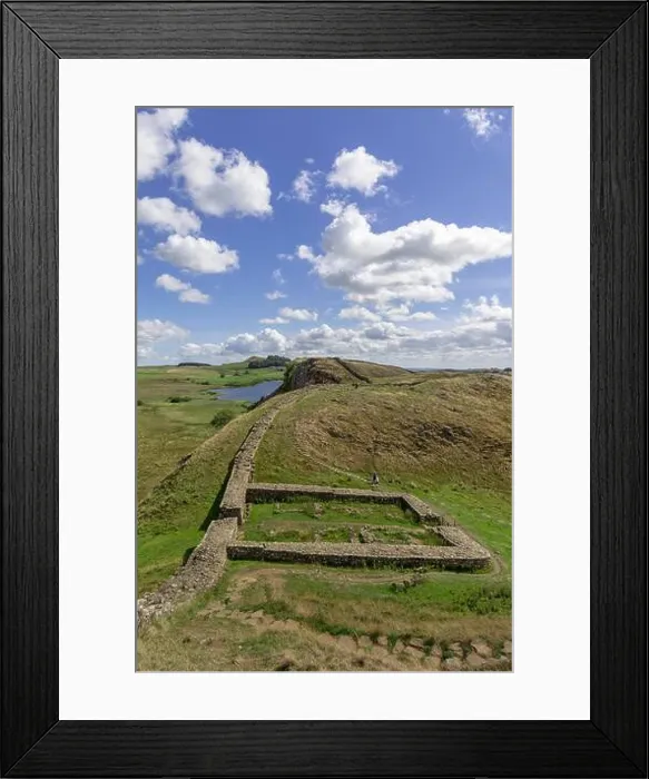 Framed Print : Milecastle 39, Henshaw, Hadrianswall, England, United Kingdom Framed Print : Milecastle 39, Henshaw, Hadrianswall, England, United Kingdom