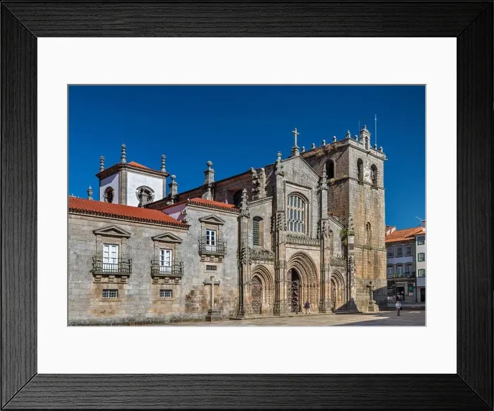 Framed Print : Se de Lamego, Cathedral of Our Lady of the Assumption, in Lamego, Norte region, Portugal Framed Print : Se de Lamego, Cathedral of Our Lady of the Assumption, in Lamego, Norte region, Portugal