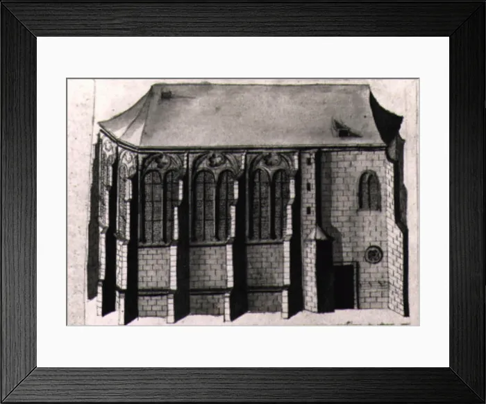 Framed Print : Deutsch: Capella Speciosa in Klosterneuburg. Zeichnungen von Benedict Prill. Benedikt Prill 001 Framed Print : Deutsch: Capella Speciosa in Klosterneuburg. Zeichnungen von Benedict Prill. Benedikt Prill 001