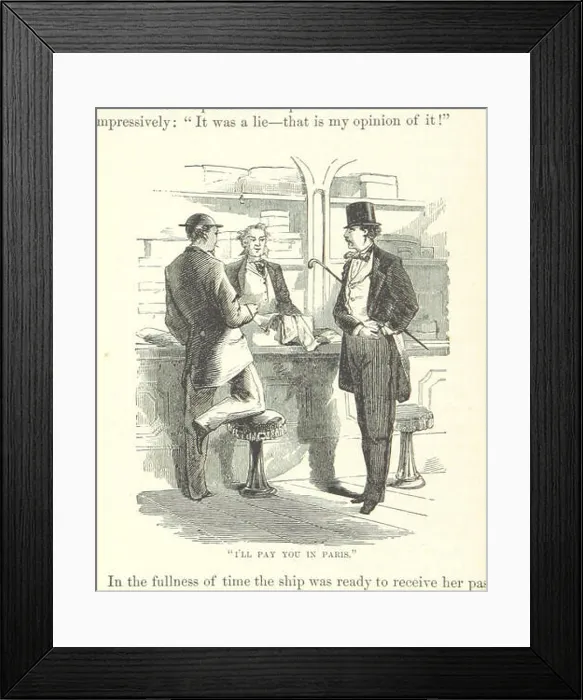 Framed Print : Illustration from page 36 of The Innocents Abroad Framed Print : Illustration from page 36 of The Innocents Abroad