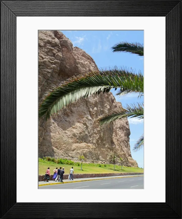 Framed Print : Arica Chile, Chilean Coastal Range Framed Print : Arica Chile, Chilean Coastal Range