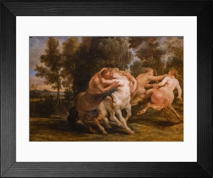 Framed Print : Amores de Centauros, Rubens, Flandes Framed Print : Amores de Centauros, Rubens, Flandes