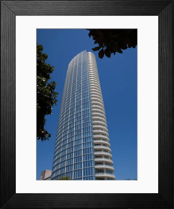 Framed Print : A view of the Museum Tower Condominiums in Dallas, Texas Framed Print : A view of the Museum Tower Condominiums in Dallas, Texas