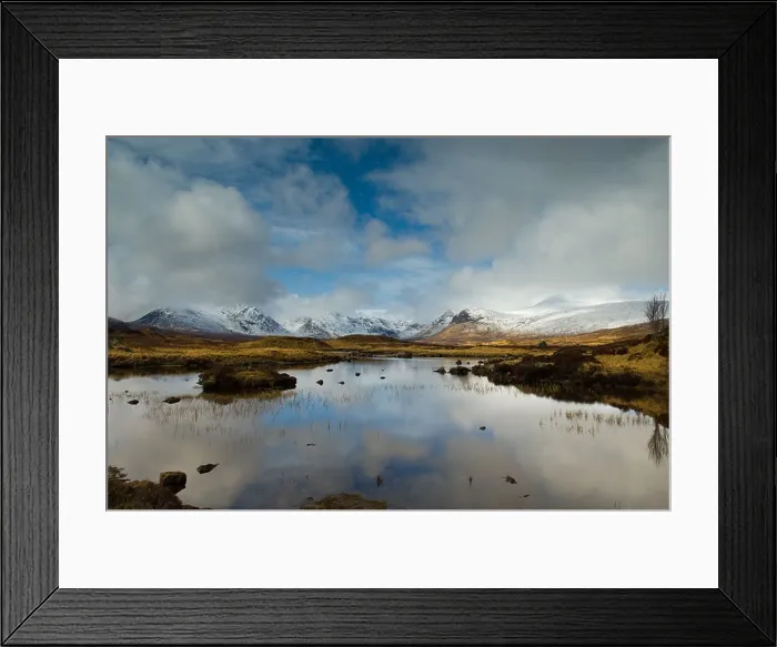Framed Print : Rannoch Moor from Glen Coe Framed Print : Rannoch Moor from Glen Coe