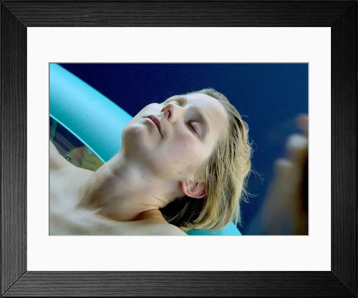 Framed Print : Water-birth at home Framed Print : Water-birth at home
