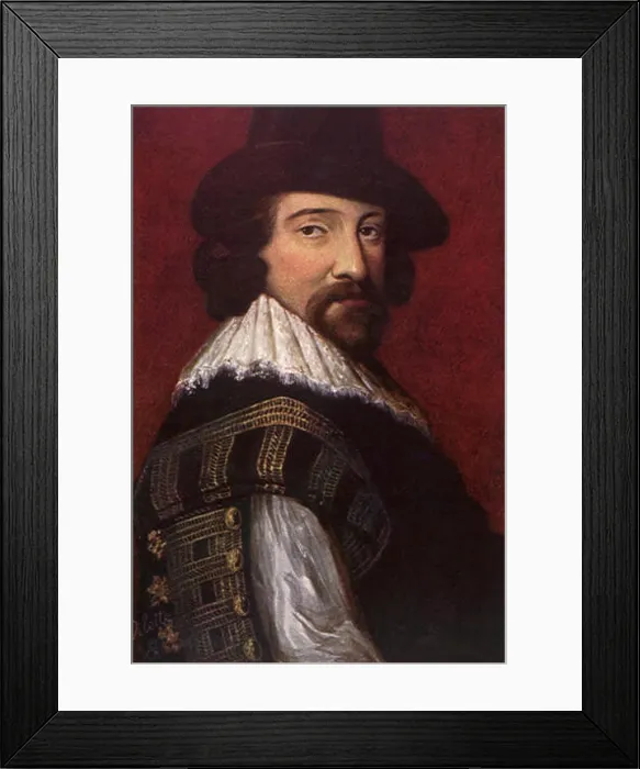 Framed Print : Sir Francis Bacon Framed Print : Sir Francis Bacon