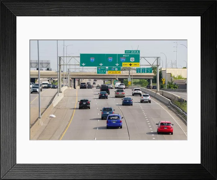 Framed Print : Minneapolis, Minnesota, U.S.A - July 9 Framed Print : Minneapolis, Minnesota, U.S.A - July 9