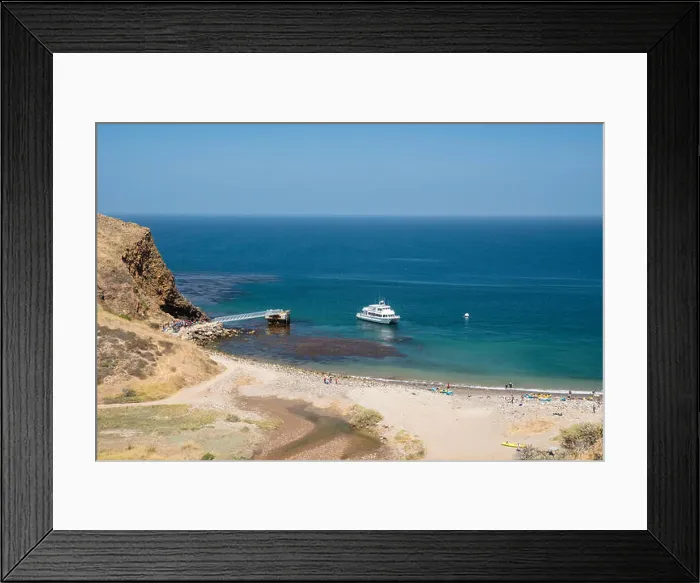 Framed Print : Scorpion Anchorage at Santa Cruz Island, Channel Islands National Park, California, USA Framed Print : Scorpion Anchorage at Santa Cruz Island, Channel Islands National Park, California, USA