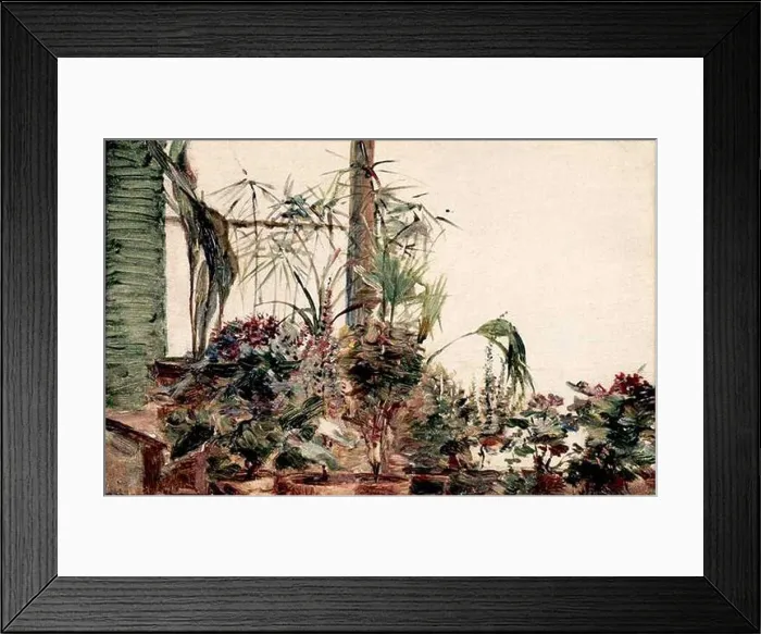 Framed Print : Pots De Fleurs À Sèvres 1880 by Marie Bracquemond Framed Print : Pots De Fleurs À Sèvres 1880 by Marie Bracquemond
