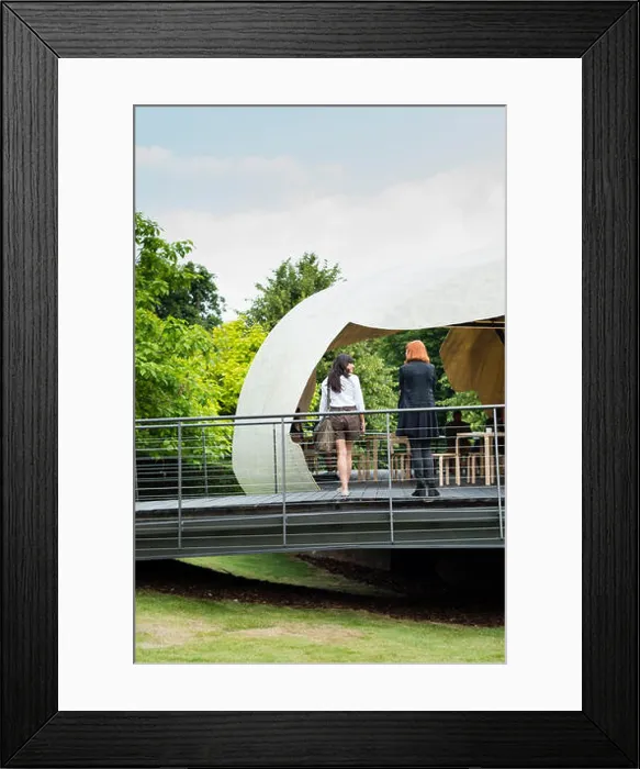 Framed Print : Serpentine Summer Pavilion 2014 Framed Print : Serpentine Summer Pavilion 2014
