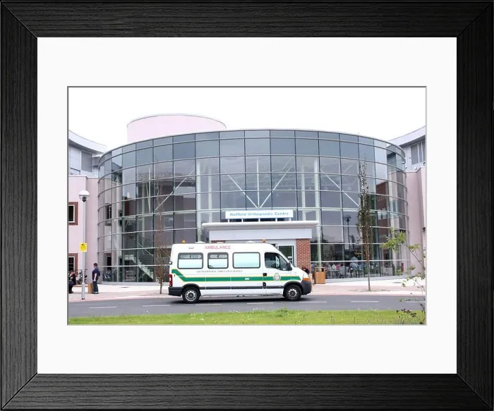 Framed Print : Oxford, Oxfordshire, UK 08 28 2008, The Nuffield Orthopaedic Hospital in Oxford, UK Framed Print : Oxford, Oxfordshire, UK 08 28 2008, The Nuffield Orthopaedic Hospital in Oxford, UK