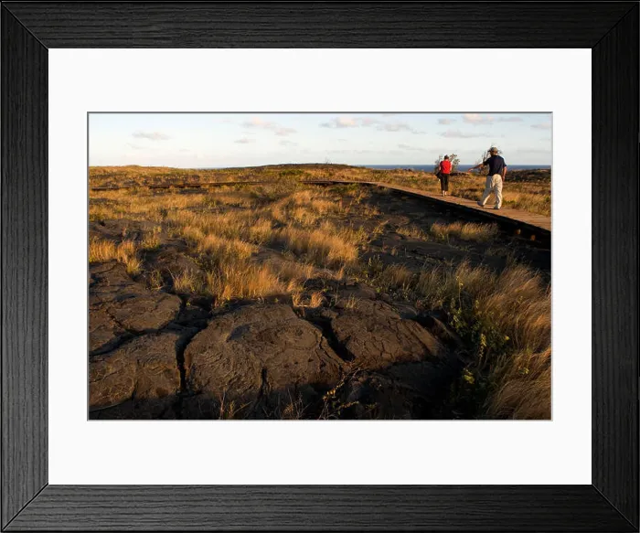 Framed Print : Pu'u Loa Petroglyphs. Hawai'i Volcanoes National Park Framed Print : Pu'u Loa Petroglyphs. Hawai'i Volcanoes National Park