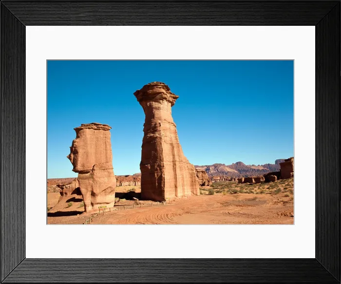 Framed Print : Rock formations known as La Torre and El Totem at the Ciudad Perdida Framed Print : Rock formations known as La Torre and El Totem at the Ciudad Perdida