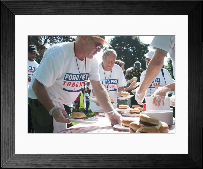 Framed Print : Toronto, Canada. 25th July, 2014 Framed Print : Toronto, Canada. 25th July, 2014