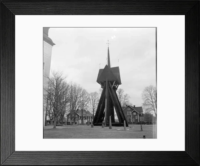 Framed Print : Glanshammars Kyrka, located in Sweden