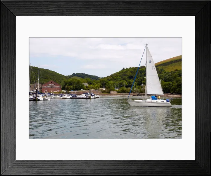 Framed Print : Site of former ship builders yard Framed Print : Site of former ship builders yard
