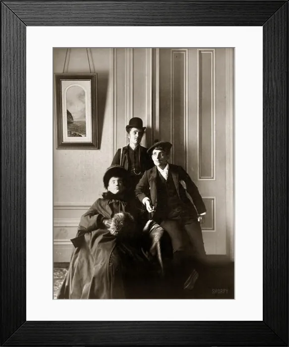Framed Print : 358 Crossdressing circa 1890 Frances Benjamin Johnston (right) Framed Print : 358 Crossdressing circa 1890 Frances Benjamin Johnston (right)