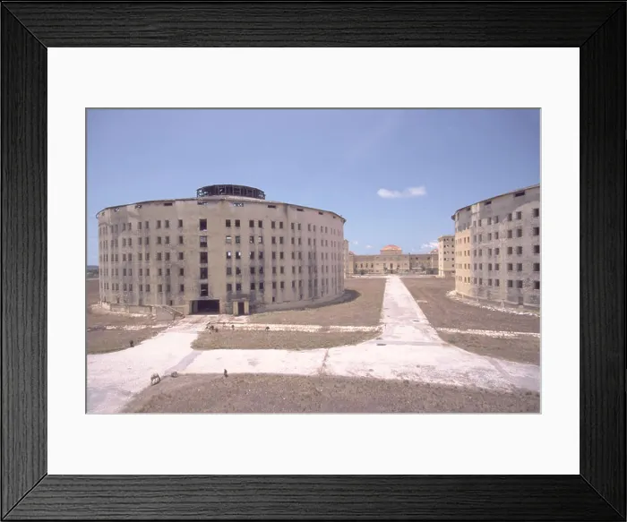 Framed Print : model prison nueva gerona isla de la juventud cuba Framed Print : model prison nueva gerona isla de la juventud cuba