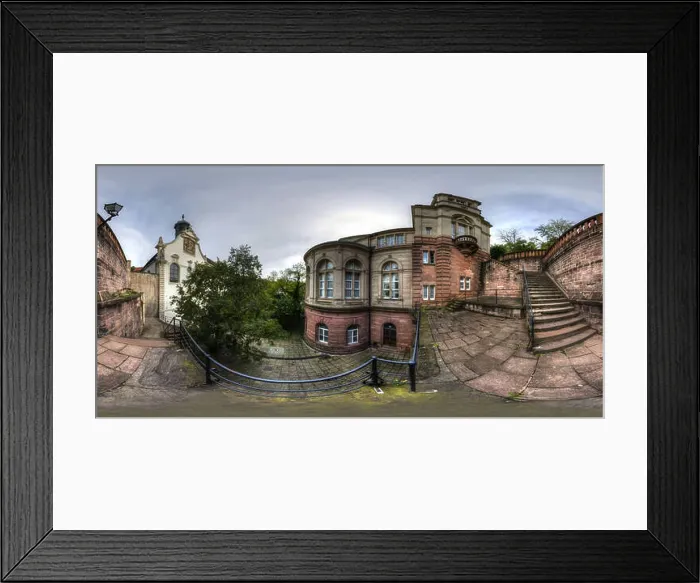 Framed Print : Near Friedrichsbad, Baden-Baden, Germany Framed Print : Near Friedrichsbad, Baden-Baden, Germany