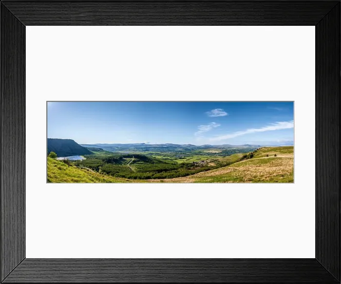 Framed Print : Brecon Beacons from Rhigos Viewpoint, Wales, UK Framed Print : Brecon Beacons from Rhigos Viewpoint, Wales, UK