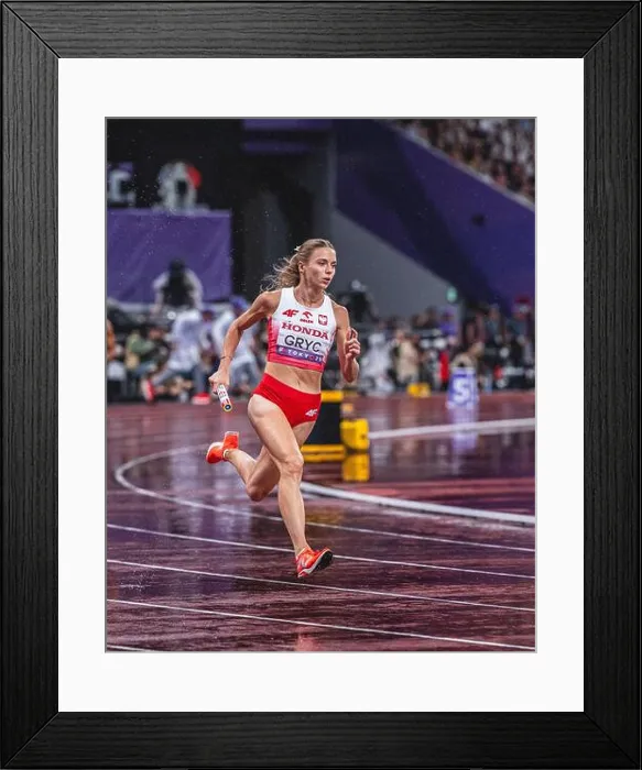 Framed Print : Anna Gryc participating in the World Athletics Championships in Tokyo 2025 Framed Print : Anna Gryc participating in the World Athletics Championships in Tokyo 2025
