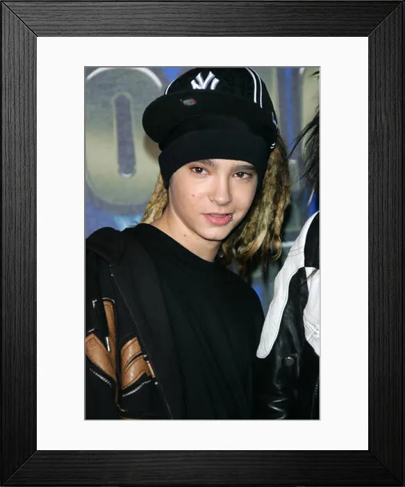 Framed Print : Tom Kaulitz of the German band Tokio Hotel poses during the World Music Awards at Earl's Court in London Framed Print : Tom Kaulitz of the German band Tokio Hotel poses during the World Music Awards at Earl's Court in London