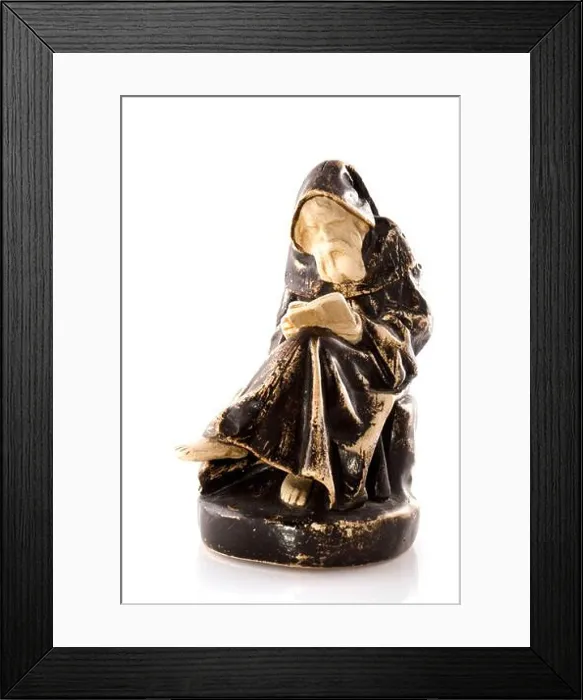 Framed Print : Franciscan catholic monk Framed Print : Franciscan catholic monk
